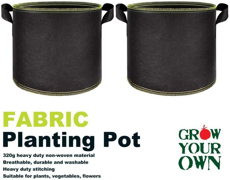 Fabric Grow Bag Planter Pot (5L)