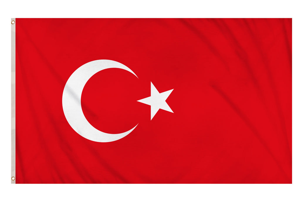 Large 5x3ft Turkey Flag