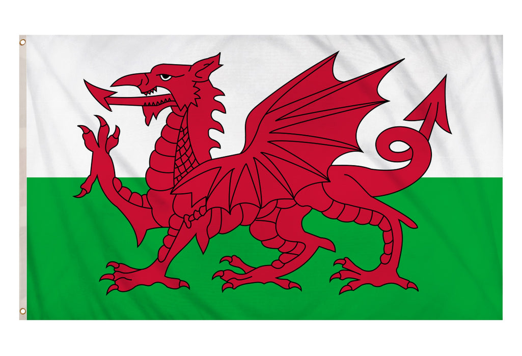Large 5x3ft Wales Flag